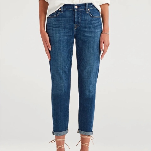 7 For All Mankind Denim - 7 for all mankind Josefina Darkwash denim